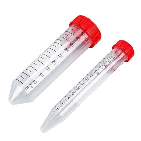 Globe Scientific -15ml and 50ml general purpose centrifuge tubes